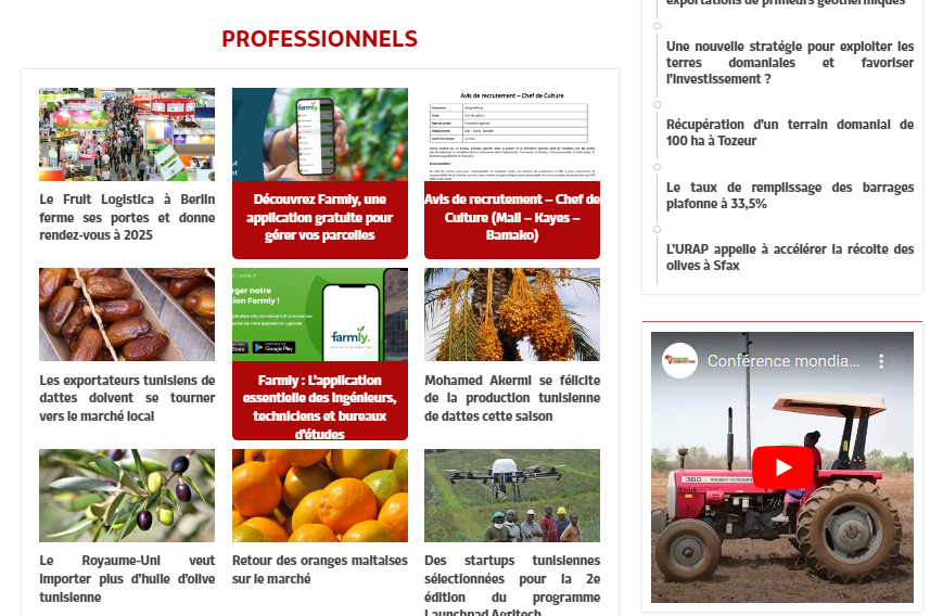 AgriTunisie.com recherche de nouveaux rédacteurs !